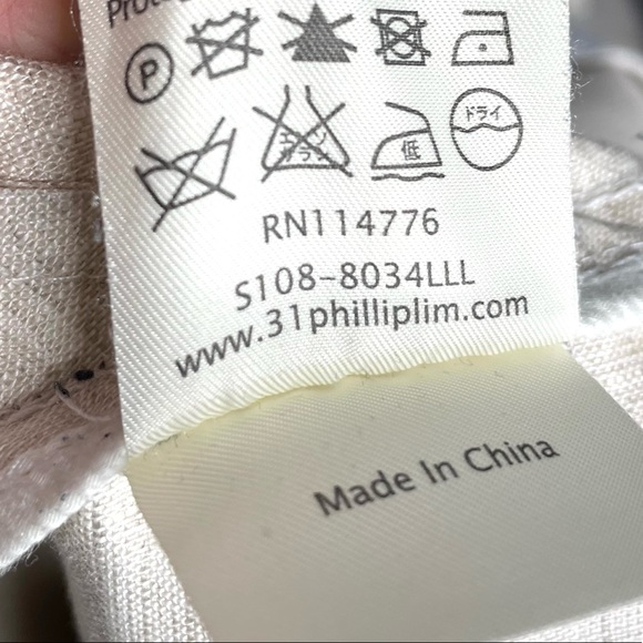 3.1 Phillip Lim | Coated Linen Trench Coat in Cream 10 - Picture 4 of 15